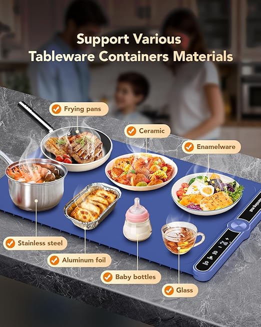 supports various tableware containers materials